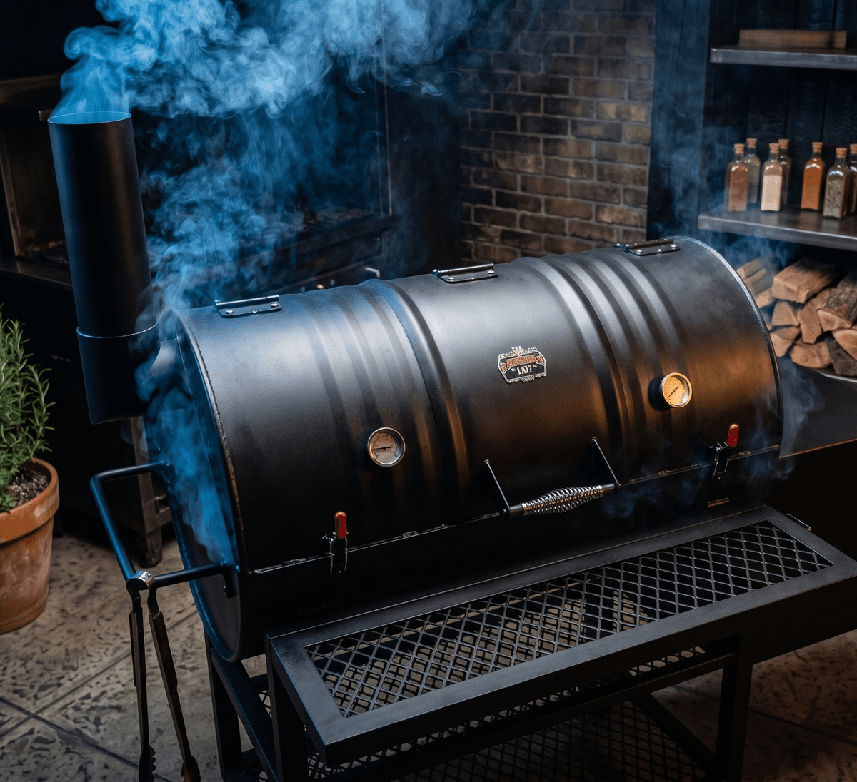 Custom Offset Smoker